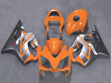 Carenagens Moto Honda CBR600 F4i 2001-2003 - Prata Laranja