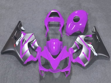 Carenagens Moto Honda CBR600 F4i 2001-2003 - Prata Roxo Claro