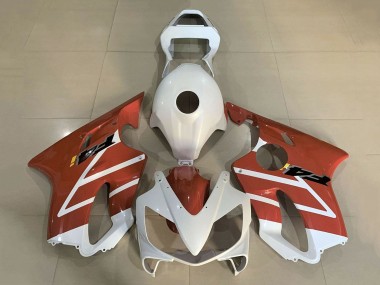 Carenagens Moto Honda CBR600 F4i 2001-2003 - Branco Laranja