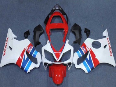 Carenagens Moto Honda CBR600 F4i 2001-2003 - Branco Vermelho Azul