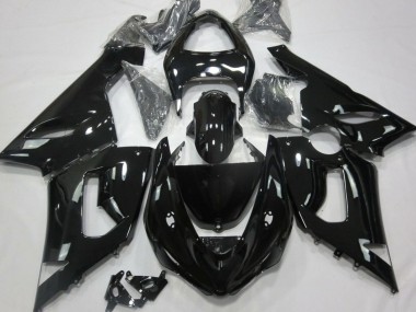 Carenagens Moto Kawasaki ZX6R 2005-2006 - Preto Brilhante