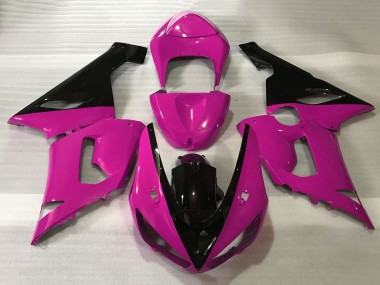 Carenagens Moto Kawasaki ZX6R 2005-2006 - Rosa Preto