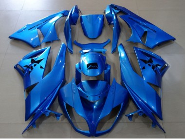 Carenagens Moto Kawasaki ZX6R 2007-2008 - Azul Metálico