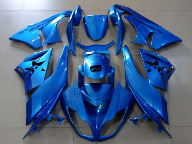 Carenagens Moto Kawasaki ZX6R 2007-2008 - Azul Metálico