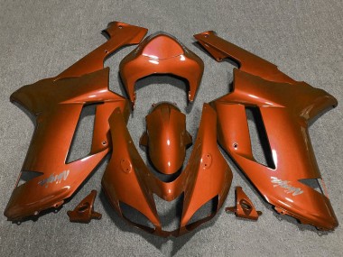 Carenagens Moto Kawasaki ZX6R 2007-2008 - Laranja