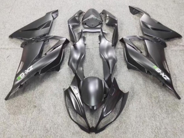 Carenagens Moto Kawasaki ZX6R 2013-2018 - Cinzento Fosco