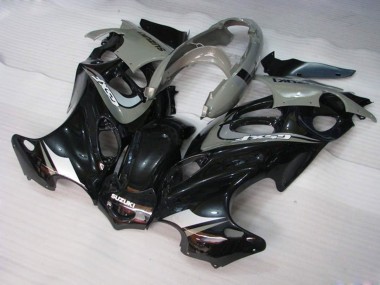 Carenagens Moto Suzuki GSX600F/GSX750F 2004-2006 - Preto Brilhante Cinzento