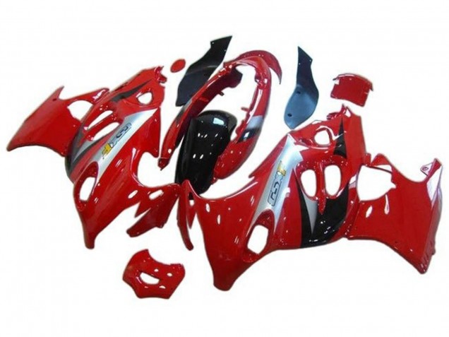 Carenagens Moto Suzuki GSX600F/GSX750F 2004-2006 - Vermelho Prata Preto