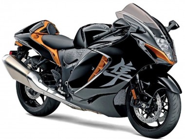 Carenagens Moto Suzuki GSXR 1300 Hayabusa 2021-2025 - Preto Ouro