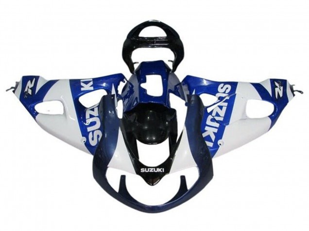 Carenagens Moto Suzuki TL1000R 1998-2003 - Branco Azul Preto