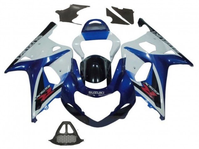Carenagens Moto Suzuki GSXR1000 2000-2002 - Branco Azul Preto Vermelho