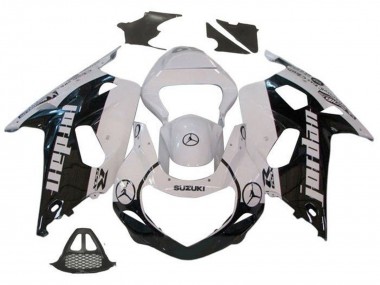 Carenagens Moto Suzuki GSXR1000 2000-2002 - Branco Preto Jordan