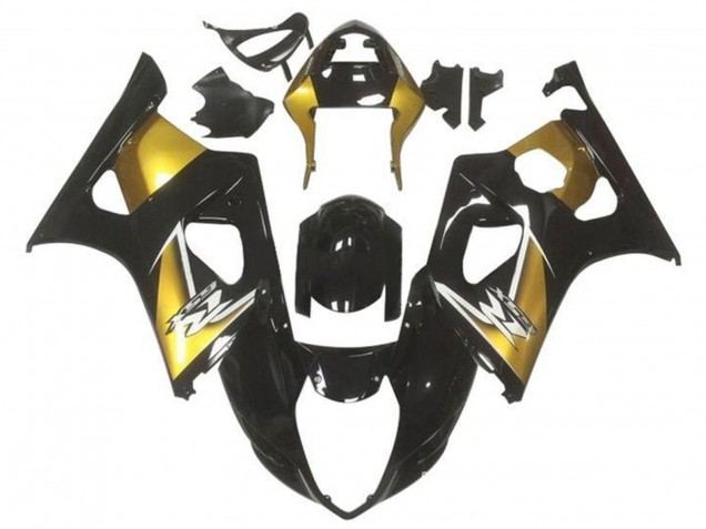 Carenagens Moto Suzuki GSXR 1000 2003-2004 - Ouro Preto Brilhante