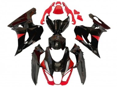 Carenagens Moto Suzuki GSXR1000 2017-2024 - Preto Vermelho Cinzento