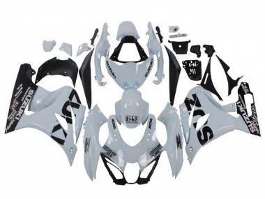 Carenagens Moto Suzuki GSXR1000 2017-2024 - Branco Preto