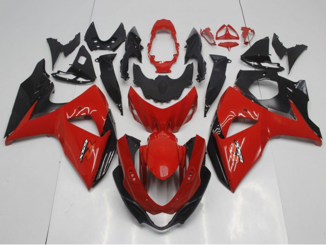 Carenagem Moto Suzuki GSXR 1000 2009-2016 - Vermelho Preto
