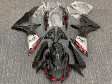 Carenagens Moto Suzuki GSXR 600 / GSXR 750 2011-2024 - Preto Prata Vermelho Preto Fosco