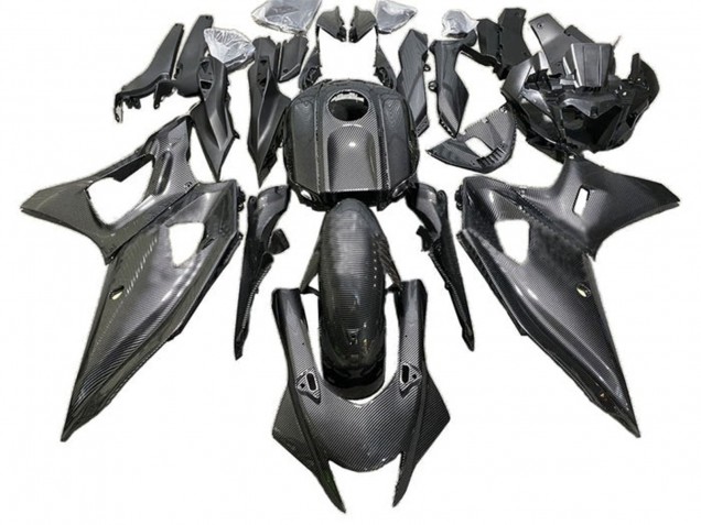 Carenagens Moto Yamaha YZF R7 2021-2024 - Falso Fibra de Carbono