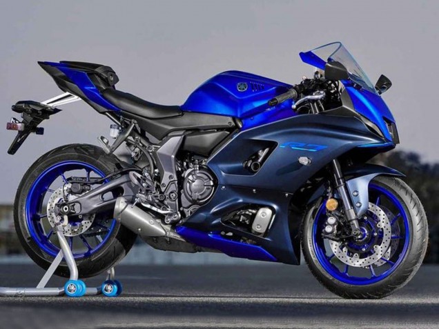 Carenagens Moto Yamaha YZF R7 2021-2024 - Azul Azul Fosco
