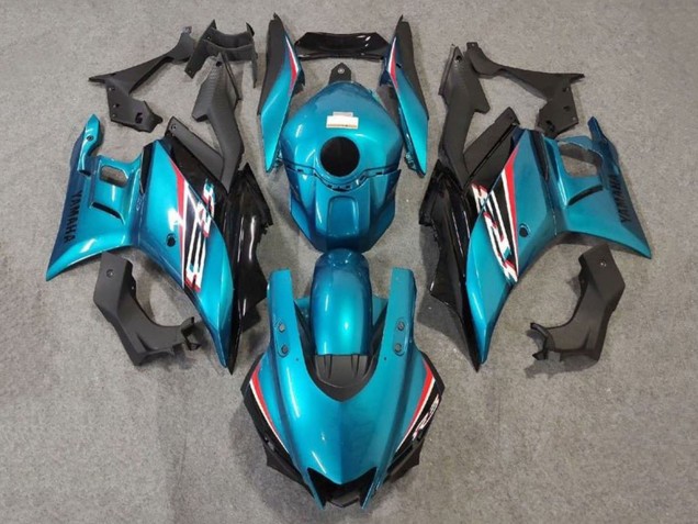 Carenagens Moto Yamaha YZF R3/R25 2019-2021 - Azul Vermelho Preto