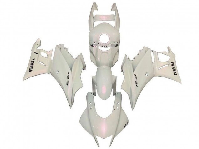 Carenagens Moto Yamaha YZF R3/R25 2022-2024 - Branco Pérola