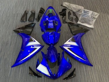 Carenagens Moto Yamaha YZF 1000 R1 2009-2011 - Azul Branco Preto