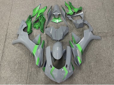 Carenagens Moto Yamaha YZF 1000 R1 2015-2019 - Nardo Cinzento Verde