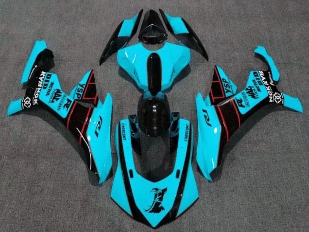 Carenagens Moto Yamaha YZF 1000 R1 2015-2019 - Azul Preto Vermelho