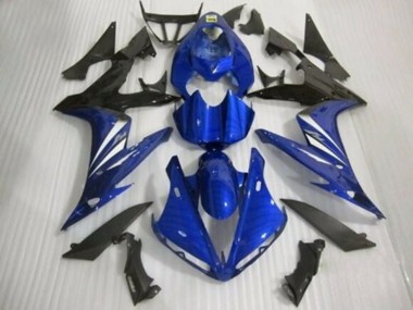 Carenagem Moto Yamaha YZF 1000 R1 2004-2006 - Azul Branco Preto Brilhante