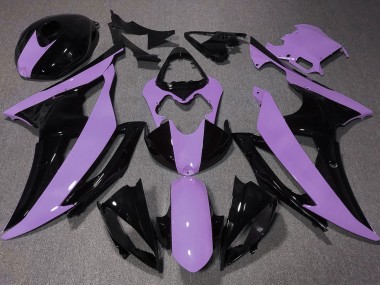 Carenagem Moto Yamaha YZF R6 2008-2016 - Roxo Preto Brilhante