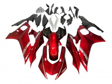 Carenagem Moto Yamaha YZF R6 2017-2023 - Vermelho