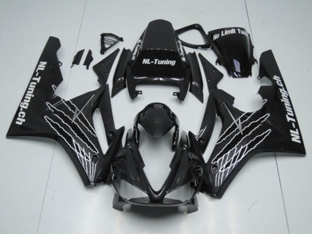 Kits Carenagem Moto Triumph Daytona 675 Triple 2006-2008 - Preto Brilhante