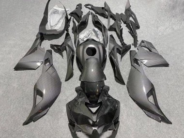 Carenagens Moto Kawasaki ZX4R ZX-4RR 2019-2025 - Falso Fibra de Carbono