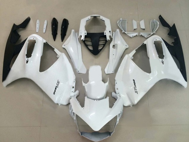 Carenagens Moto Honda ST1300 2002-2016 - Branco Preto