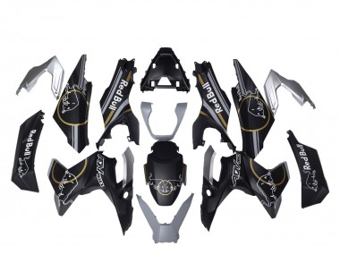 Carenagens Moto Honda ADV160 2022-2024 - Preto Fosco Ouro Red Bull
