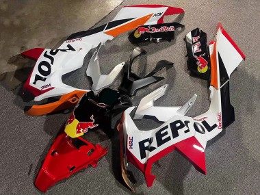 Carenagens Moto Honda ADV160 2022-2024 - Laranja Branco Vermelho Amarelo Preto Repsol Red Bull