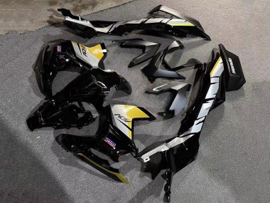 Carenagens Moto Honda ADV160 2022-2024 - Prata Amarelo Preto Brilhante HRC