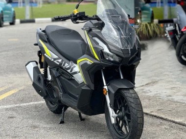 Carenagens Moto Honda ADV160 2022-2024 - Prata Amarelo Preto Fosco