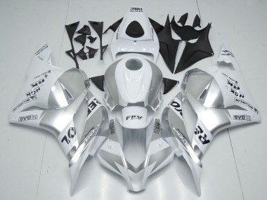 Carenagens Moto Honda CBR600RR 2009-2012 - Branco Prata Preto Repsol
