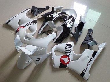 Carenagens Moto Honda CBR900RR 919 1998-1999 - Branco Vermelho Preto Brilhante U.N.Spacy