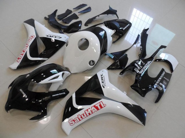 Carenagens Moto Honda CBR1000RR 2008-2011 - Branco Preto Brilhante Vermelho Satuhati