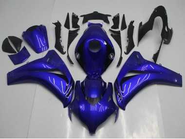 Carenagens Moto Honda CBR1000RR 2008-2011 - Azul Preto