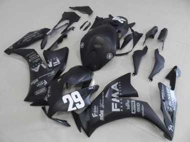 Carenagens Moto Honda CBR1000RR 2012-2016 - Preto Fosco Fiaa 29