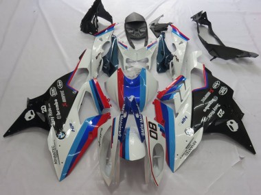 Carenagens Moto BMW S1000RR 2015-2016 - Branco Vermelho Azul Preto Brilhante Motorrad