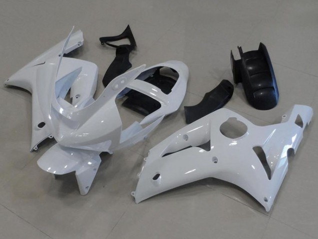 Carenagens Moto Kawasaki ZX6R 2003-2004 - Branco