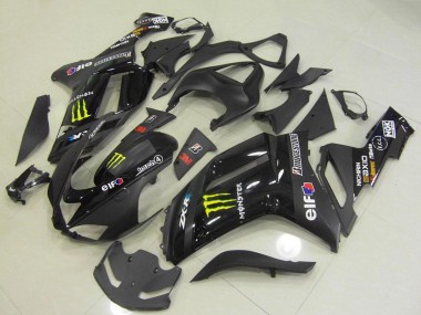 Carenagens Moto Kawasaki ZX6R 2007-2008 - Preto Monstro