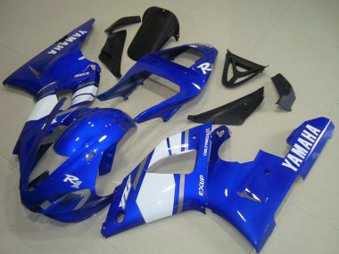 Carenagens Moto Yamaha YZF R1 2000-2001 - Azul Branco