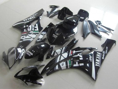 Carenagens Moto Yamaha YZF R6 2006-2007 - Branco Preto Brilhante Verde Vermelho Fiat Yamalube Motul