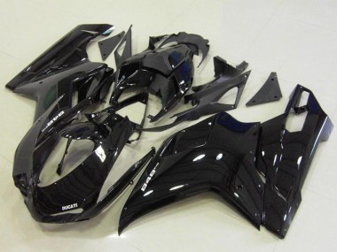 Carenagens Moto Ducati 848 2007-2014 - Preto Brilhante