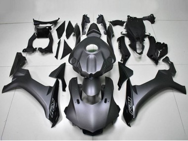 Carenagem Moto Yamaha YZF R1 2015-2019 - Preto Fosco Preto Brilhante